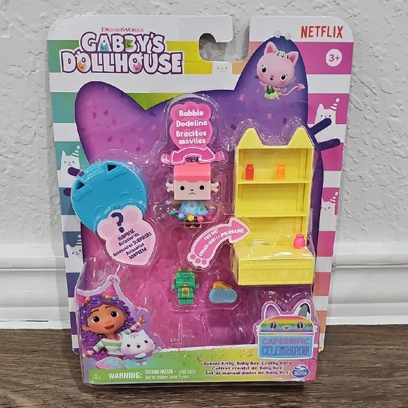 Gabby's Dollhouse Bobble Kitty Baby Box Crafty Pack - Picture 1 of 3